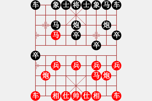 象棋棋譜圖片：2017年08月09日老雷說象棋(126)九尾龜套路，中局纏斗非常激烈，最后險勝 - 步數(shù)：10 