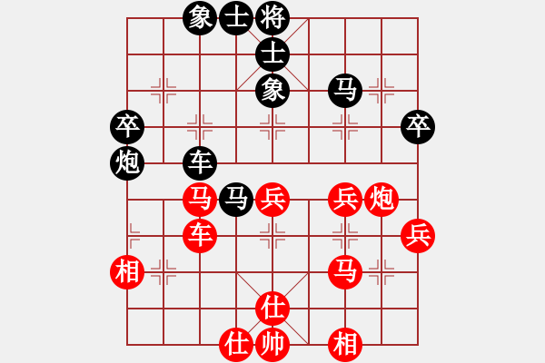 象棋棋譜圖片：陳赤涯(9段)-和-波蘭棋癡(4段) - 步數(shù)：50 