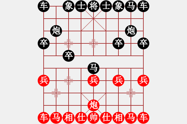 象棋棋譜圖片：天天象棋力評測浩軒爺先勝正義 - 步數(shù)：10 