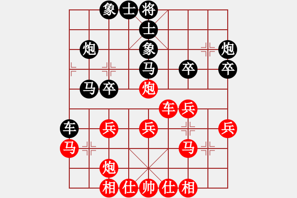 象棋棋譜圖片：苦禪(8段)-勝-天天快樂(lè)(8段) - 步數(shù)：30 