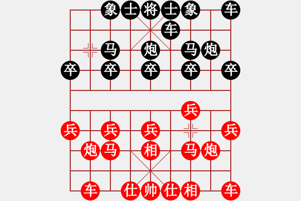 象棋棋譜圖片：踏雪無(wú)痕[425339019] -VS- 橫才俊儒[292832991]（生日快樂(lè)2） - 步數(shù)：10 