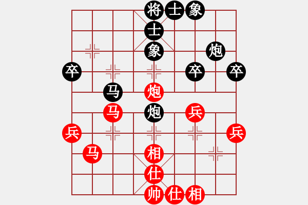 象棋棋譜圖片：踏雪無(wú)痕[425339019] -VS- 橫才俊儒[292832991]（生日快樂(lè)2） - 步數(shù)：60 