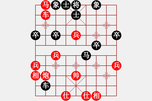 象棋棋譜圖片：8進(jìn)4淘汰賽 杭州茹一淳先負(fù)南京童本平 - 步數(shù)：40 