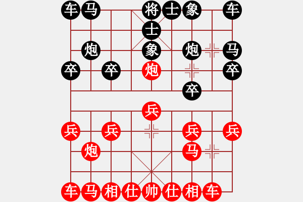 象棋棋譜圖片：極差一局：三臺怪手[1127175411] -VS- 神化般的傳奇[1079639047] - 步數(shù)：10 