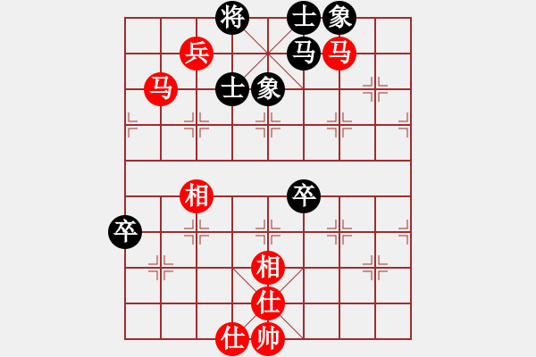 象棋棋譜圖片：自信沒有錯(6段)-勝-中象道場滿(7段) - 步數：100 