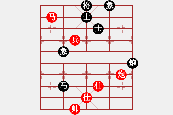 象棋棋譜圖片：人機(jī)對(duì)戰(zhàn) 2025-1-5 23:12 - 步數(shù)：170 