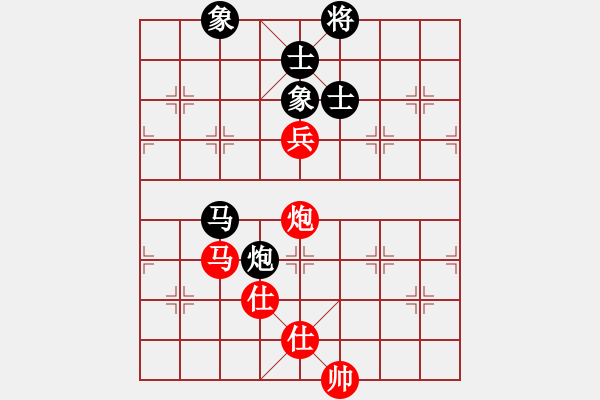 象棋棋譜圖片：人機(jī)對(duì)戰(zhàn) 2025-1-5 23:12 - 步數(shù)：200 