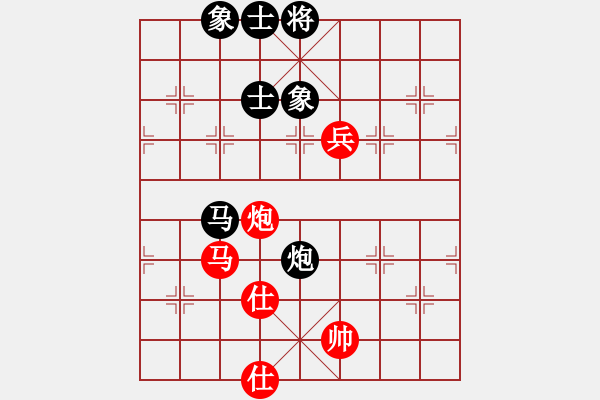 象棋棋譜圖片：人機(jī)對(duì)戰(zhàn) 2025-1-5 23:12 - 步數(shù)：220 