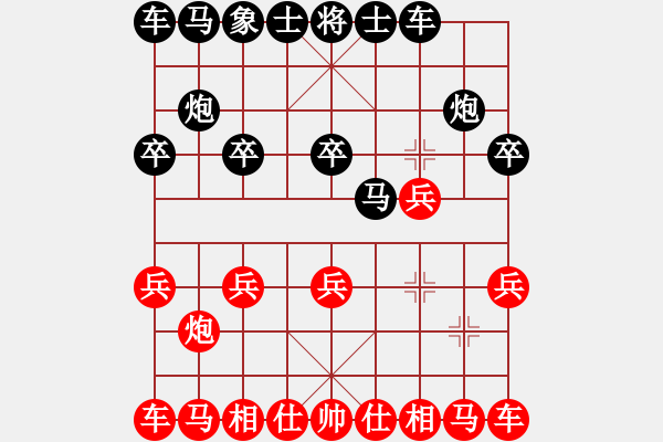 象棋棋譜圖片：小車(chē)車(chē) - 步數(shù)：10 