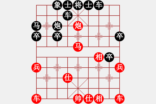 象棋棋譜圖片：黃仕清 先負(fù) 張申宏 - 步數(shù)：40 