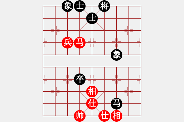 象棋棋譜圖片：隱姓埋名(月將)-和-四海亮劍(日帥) - 步數(shù)：109 