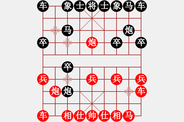 象棋棋譜圖片：宋海軍(業(yè)9-1)先勝Lu Trong Nghia(業(yè)9-1)202203080029.pgn - 步數(shù)：10 