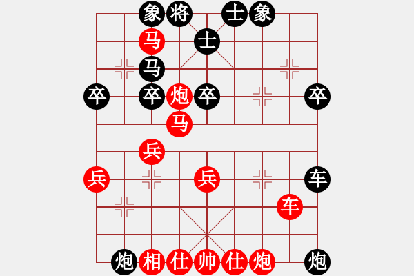 象棋棋譜圖片：無羽飛翔(9段)-勝-炮炮龍(月將) - 步數(shù)：60 