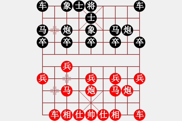 象棋棋譜圖片：11-06-12 shanzai[973]-Win-huoer[1066] - 步數(shù)：10 