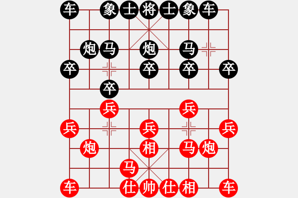 象棋棋譜圖片：《廣州棋壇六十年1》第十四章南下香港的周德裕和林弈仙對局4 - 步數(shù)：10 