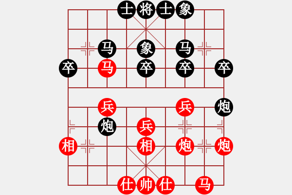 象棋棋譜圖片：測(cè)評(píng) 電腦分析 - 步數(shù)：32 