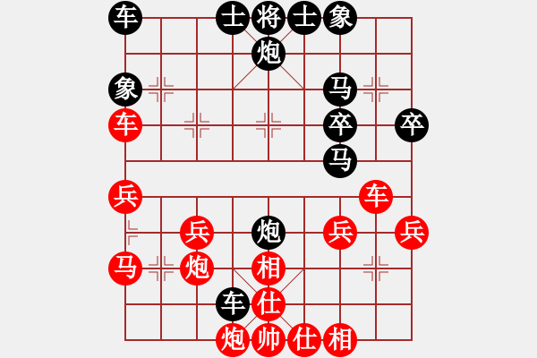 象棋棋譜圖片：天天海選賽有圖有…業(yè)3先負(fù)太守棋狂5?22 - 步數(shù)：30 