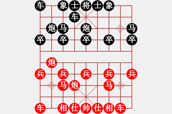 象棋棋譜圖片：棋天大圣 先勝 象棋ABC - 步數(shù)：10 