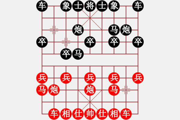 象棋棋譜圖片：四劍_水平最差的[紅] -VS- 開心果19940525[黑] - 步數(shù)：10 