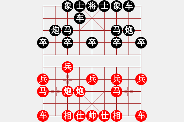 象棋棋譜圖片：不老松[1942217070] -VS- 你會喜歡的[387775643] - 步數(shù)：10 