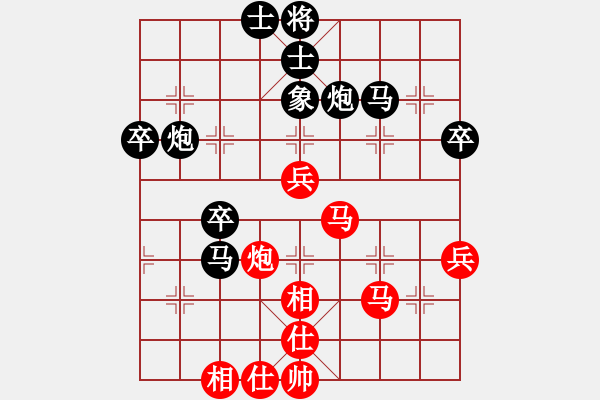 象棋棋譜圖片：起馬對(duì)進(jìn)7卒 - 步數(shù)：60 