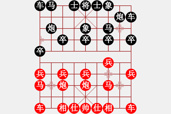 象棋棋譜圖片：5 5快棋賽紅方劉天鵬先負黑方王維杰 - 步數：10 