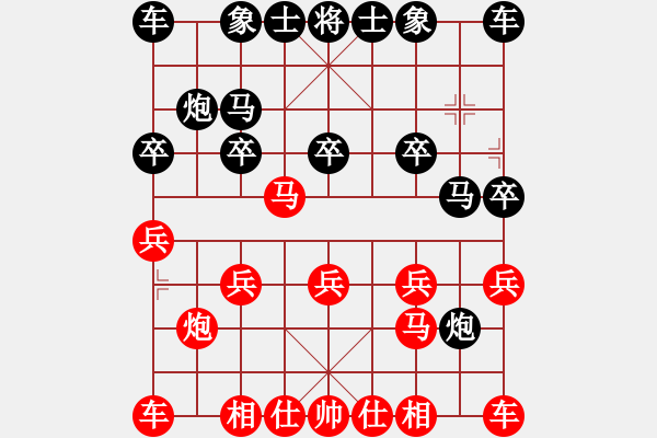 象棋棋譜圖片：劍膽琴心[1529682055] -VS- 桔中居士[125323952] - 步數(shù)：10 