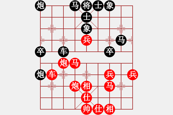 象棋棋譜圖片：馬來(lái)亞-西 郭憲豐 和 泰國(guó) 謝蓋洲 - 步數(shù)：50 