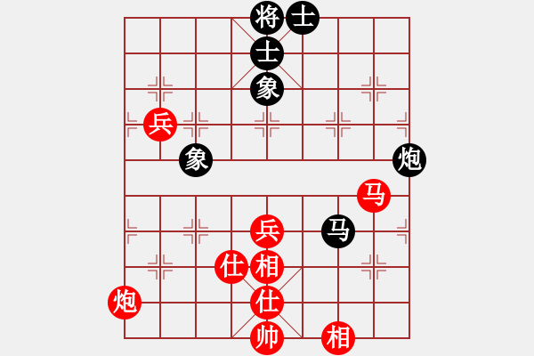 象棋棋譜圖片：陜西中核隊 劉強 勝 甘肅代表隊 焦明理 - 步數(shù)：80 