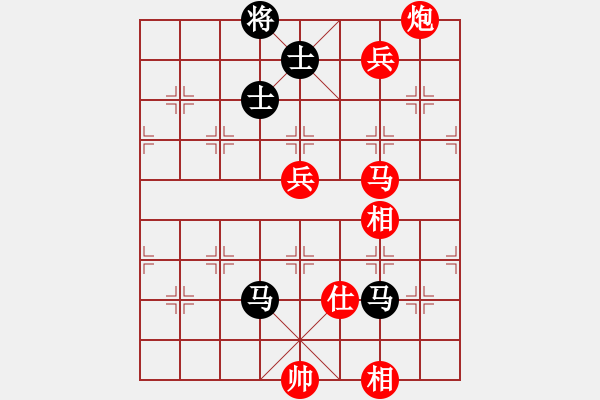 象棋棋譜圖片：棋局-3kb b 6B - 步數(shù)：110 