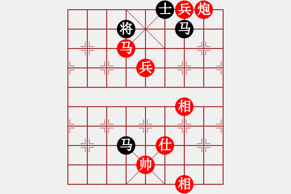 象棋棋譜圖片：棋局-3kb b 6B - 步數(shù)：130 