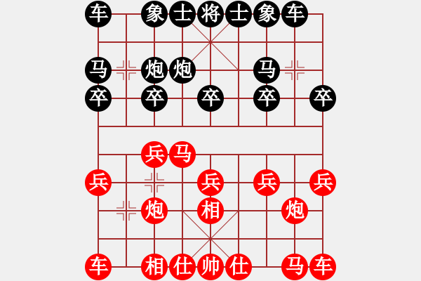 象棋棋譜圖片：棋為何物-勝-老驥伏歷 - 步數(shù)：10 