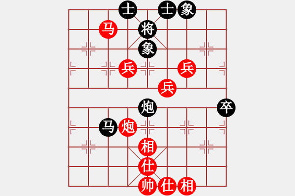 象棋棋譜圖片：飛天麻雀(9段)-勝-汪洋(月將) - 步數(shù)：100 