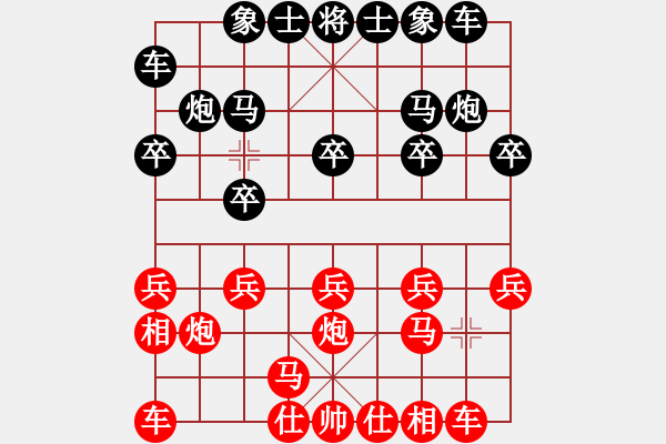 象棋棋譜圖片：南風(fēng)喃后勝桃園兄弟—關(guān)羽（姜仁磊）1 - 步數(shù)：10 