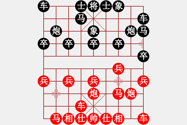 象棋棋譜圖片：gg - 步數(shù)：10 