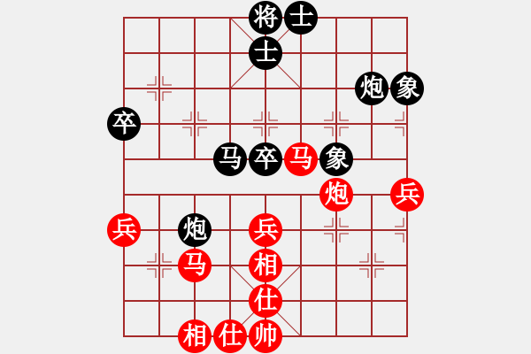 象棋棋譜圖片：天天中炮橫車七路馬新招?。。。?！ - 步數(shù)：60 