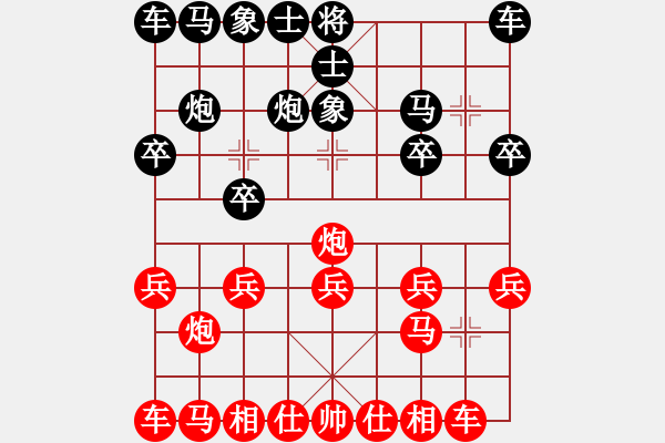 象棋棋譜圖片：棋壇毒龍(8段)-負-blackroses(6段) - 步數(shù)：10 