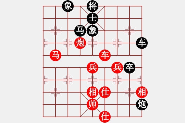 象棋棋譜圖片：huycodon(5段)-勝-鈍刀慢劍斬(7段) - 步數(shù)：100 