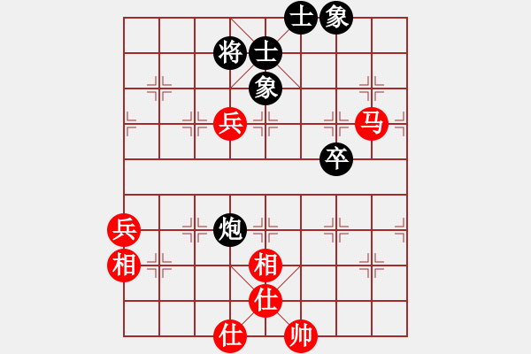 象棋棋譜圖片：jiaweih(北斗)-和-專殺棋王庫(無極) - 步數(shù)：70 