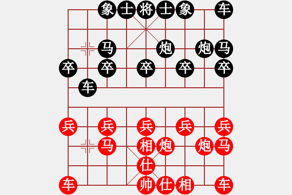 象棋棋譜圖片：暮雨塵光業(yè)5-1先負(fù)老頑童業(yè)5-1·3368930991 - 步數(shù)：10 