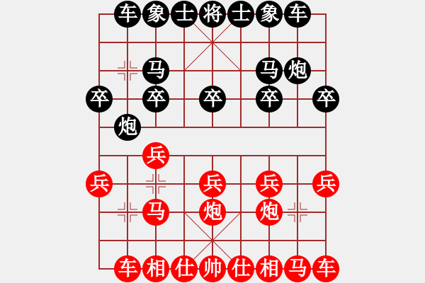 象棋棋譜圖片：柔情刀號(hào)(5r)-勝-一葦渡白洋(5級(jí)) - 步數(shù)：10 