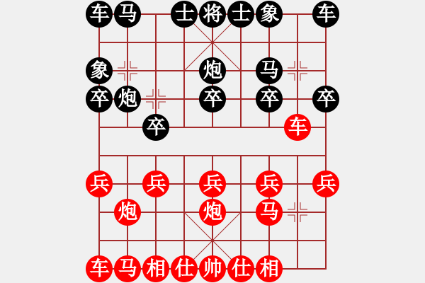 象棋棋譜圖片：陜南學(xué)生棋 先勝 有帥有車 - 步數(shù)：10 