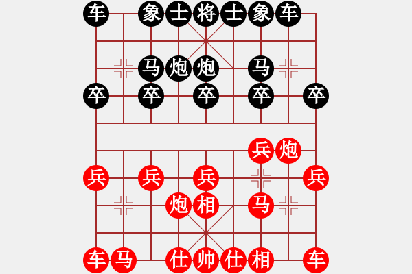 象棋棋譜圖片：深山云霧 [1220963862] -VS- ┠緣┨韓想磬[1344612984] - 步數(shù)：10 