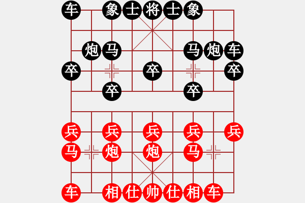 象棋棋譜圖片：華屮殺破天(5段)-勝-神之龍心愛(6段) - 步數(shù)：10 