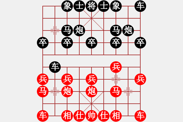 象棋棋譜圖片：劉琳(2段)-負-xiaobei(3段) - 步數：10 