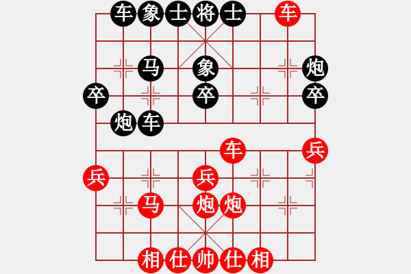 象棋棋譜圖片：2015.2.21.1劉占義先對(duì)甄永強(qiáng).pgn - 步數(shù)：29 