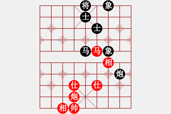 象棋棋譜圖片：5455局 A00--小蟲引擎25層 紅先和 巫師-小蟲-大師 - 步數(shù)：200 