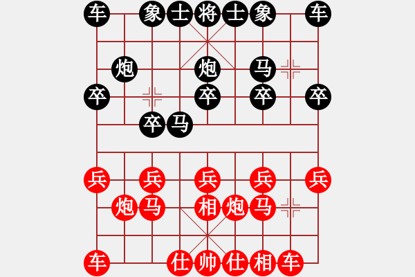 象棋棋譜圖片：第八輪茅家源 -先勝- 張俊 - 步數(shù)：10 