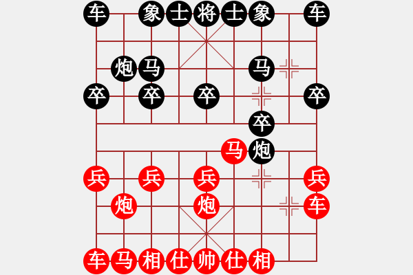 象棋棋譜圖片：切磋.pgn - 步數(shù)：10 