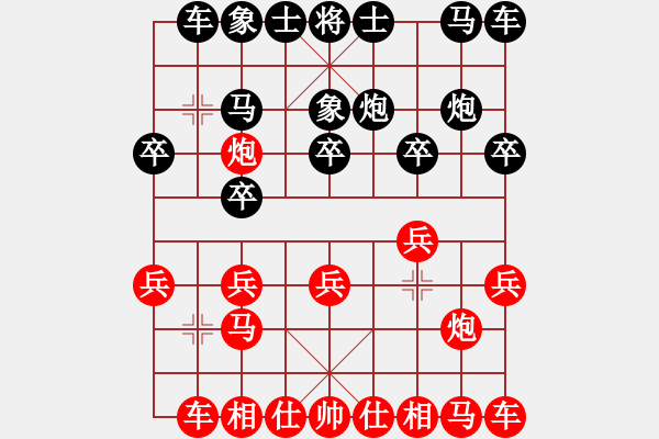 象棋棋譜圖片：何老頑童(7段)-負(fù)-自貢老的哥(5段) - 步數(shù)：10 